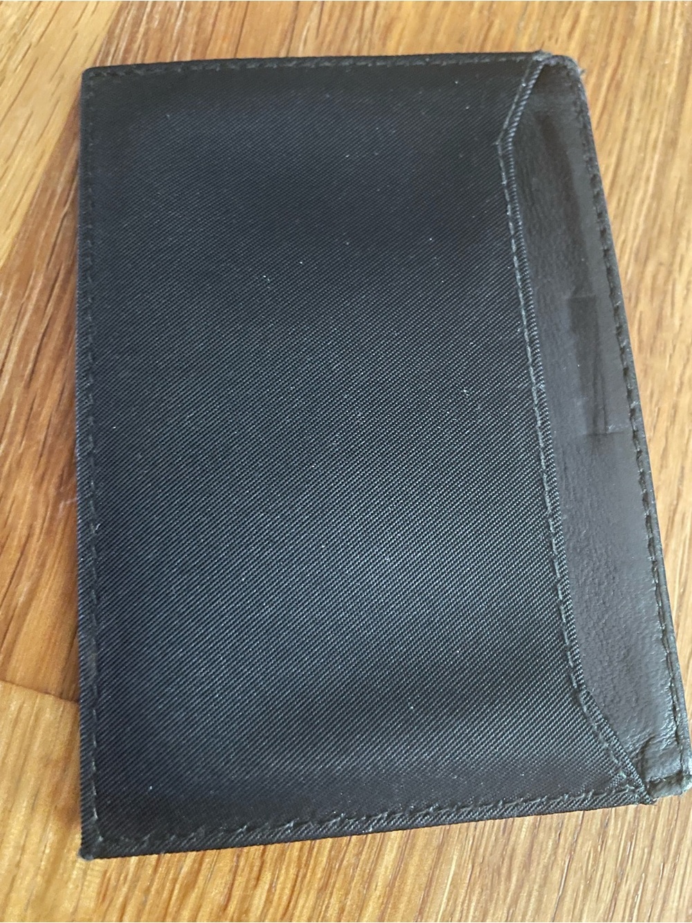 Prada Black Leather Slim Card Case  wallet - Picture 7 of 7